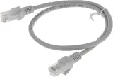 Патч-корд Premier PP12-0.5M 1000Гбит/с UTP 4 пары cat.5E CCA molded 0.5м серый RJ-45 (m)-RJ-45 (m)