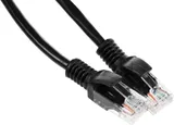 Патч-корд Premier PP12-3M/BK 1000Гбит/с UTP 4 пары cat.5E CCA molded 3м черный RJ-45 (m)-RJ-45 (m)