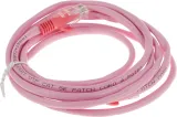 Патч-корд Premier PP12-2M/RO 1000Гбит/с UTP 4 пары cat.5E CCA molded 2м розовый RJ-45 (m)-RJ-45 (m)
