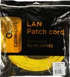 Патч-корд Premier PP12-20M/Y 1000Гбит/с UTP 4 пары cat.5E CCA molded 20м желтый RJ-45 (m)-RJ-45 (m)