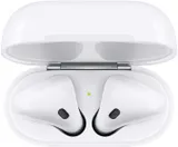Гарнитура вкладыши Apple AirPods 2 A2032,A2031,A1602 белый беспроводные bluetooth в ушной раковине (MV7N2ZM/A)
