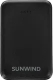 Мобильный аккумулятор SunWind SPB10A 10000mAh 10W 2A 2xUSB-A черный (SPB10A10PBK)
