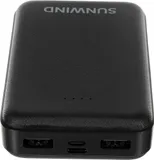 Мобильный аккумулятор SunWind SPB10A 10000mAh 10W 2A 2xUSB-A черный (SPB10A10PBK)