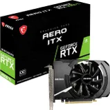 Видеокарта MSI PCI-E 4.0 RTX 3060 Ti AERO ITX 8G OC LHR NVIDIA GeForce RTX 3060Ti 8Gb 256bit GDDR6 1695/14000 HDMIx1 DPx3 HDCP Ret
