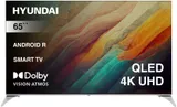 Телевизор QLED Hyundai 65" H-LED65QBU7500 Android TV Frameless черный 4K Ultra HD 60Hz DVB-T DVB-T2 DVB-C DVB-S DVB-S2 USB WiFi Smart TV