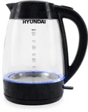 Чайник электрический Hyundai HYK-G4505 2л. 2200Вт черный (корпус: стекло)