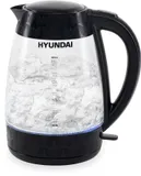 Чайник электрический Hyundai HYK-G4505 2л. 2200Вт черный (корпус: стекло)