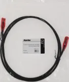 Патч-корд Hyperline PC-LPM-UTP-RJ45-RJ45-C5e-1.5M-LSZH-BK UTP RJ-45 вил.-вилка RJ-45 кат.5E 1.5м черный LSZH 24AWG