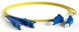 Патч-корд Hyperline FC-D2-9-LC/UR-SC/UR-H-1M-LSZH-YL 2x9/125 OS1/OS2 LC дуплекс-SC дуплекс 1м LSZH желтый