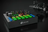 Микрофон проводной Оклик SM-600G 2.5м черный