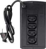 Источник бесперебойного питания Импульс Юниор 650 360Вт 650ВА черный