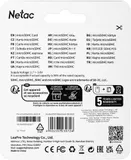 Носитель информации Netac P500 Standard 32GB MicroSDHC U1/C10 up to 90MB/s, retail pack with SD Adapter