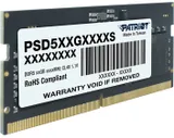 Память DDR5 32GB 4800MHz Patriot PSD532G48002S RTL PC5-38400 CL40 SO-DIMM 262-pin 1.1В dual rank Ret