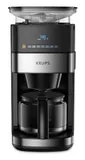 Кофеварка капельная Krups Grind Aroma KM832810 1000Вт черный/серебристый