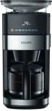 Кофеварка капельная Krups Grind Aroma KM832810 1000Вт черный/серебристый