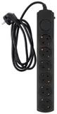 Сетевой фильтр Ippon BK-6-EU-1.8-10-B 1.8м (6 розеток) черный (коробка)