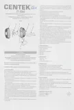 Вентилятор настольный Centek CT-5040 2.5Вт скоростей:1 черный