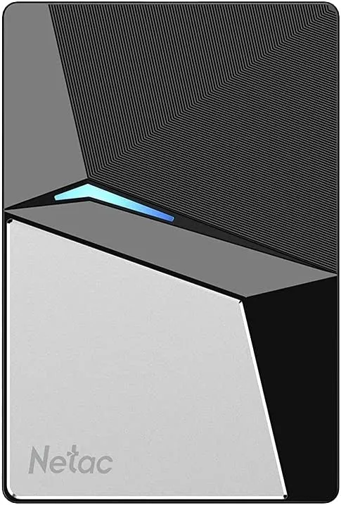 SSD накопитель Netac Z7S 480GB USB 3.2 Gen 2 Type-C External SSD, R/W up to 550MB/480MB/s,with USB-C to USB-A cable and USB-A to USB-C adapter 3Y wty