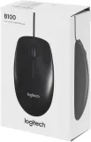 Мышь Logitech B100 for business черный оптическая (1000dpi) USB (2but)