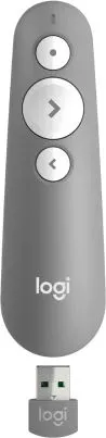 Презентер Logitech Wireless Presenter R500s, MID Grey, [910-006520]
