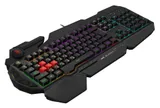 Клавиатура A4Tech Bloody B310N черный USB Multimedia for gamer LED (подставка для запястий) (B310N)