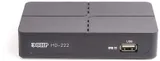 Ресивер DVB-T2 Сигнал Эфир HD-222 черный