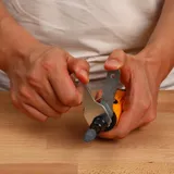 Шлифмашина орбитальная Deko DKPT02 SET 3 113л/мин шпинд.:3мм желтый/черный