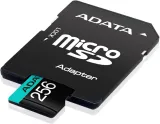 Флеш карта microSDXC 256GB A-Data AUSDX256GUI3V30SA2-RA1 Premier Pro + adapter