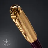 Ручка шариков. Parker 51 Deluxe (CW2123518) Plum GT M черн. черн. подар.кор.