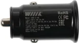 Автомобильное зар./устр. Wiiix UCC-4-2-04-96 2.4A (QC) USB-C/USB-A универсальное черный