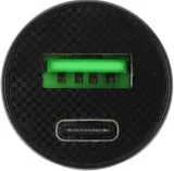 Автомобильное зар./устр. Wiiix UCC-4-2-04-96 2.4A (QC) USB-C/USB-A универсальное черный