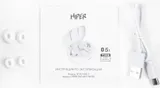 Гарнитура вкладыши Hiper MIG HDX13 белый беспроводные bluetooth в ушной раковине (HTW-HDX13)