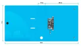 Папка-регистратор Silwerhof 355052 A4 70мм полифом голубой