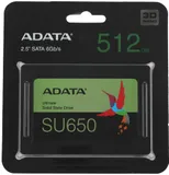 Твердотельный накопитель ADATA SU650 2.5" SATA 512GB 520/450 RETAIL