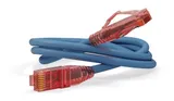 Патч-корд Hyperline PC-LPM-UTP-RJ45-RJ45-C5e-2M-LSZH-BL UTP RJ-45 вил.-вилка RJ-45 кат.5E 2м синий LSZH 24AWG