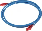 Патч-корд Hyperline PC-LPM-UTP-RJ45-RJ45-C5e-2M-LSZH-BL UTP RJ-45 вил.-вилка RJ-45 кат.5E 2м синий LSZH 24AWG