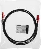 Патч-корд Hyperline PC-LPM-UTP-RJ45-RJ45-C5e-2M-LSZH-BK UTP RJ-45 вил.-вилка RJ-45 кат.5E 2м черный LSZH 24AWG