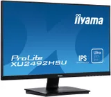 Монитор Iiyama 23.8" ProLite XU2492HSU-B1 черный IPS LED 4ms 16:9 HDMI M/M матовая 1000:1 250cd 178гр/178гр 1920x1080 75Hz VGA DP FHD USB 3.6кг