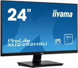 Монитор Iiyama 23.8" ProLite XU2492HSU-B1 черный IPS LED 4ms 16:9 HDMI M/M матовая 1000:1 250cd 178гр/178гр 1920x1080 75Hz VGA DP FHD USB 3.6кг