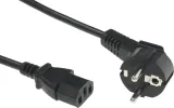 Кабель Buro BU-PCAB-ZP2 IEC C13 Евровилка угловой 5м