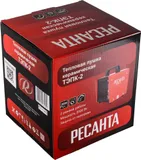 Тепловая пушка электрическая Ресанта ТЭПК-2 2000Вт красный