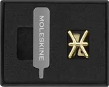 Шильд-символ Moleskine Zodiac Рыбы металл золотистый коробка с европод. PINPISCESGOLD