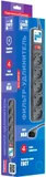 Power Cube Ф-удлинитель, PC 1,9м, 5р, черн.граф. 10А, UPS(C14), SPG5-В2