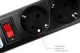 Power Cube Ф-удлинитель, PC 1,9м, 5р, черн.граф. 10А, UPS(C14), SPG5-В2