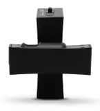 Радиобудильник Hyundai H-RCL243 черный LCD проек.изоб. подсв:зеленая часы:цифровые FM