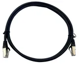 Патч-корд Buro BU-7-1.5M STP 4 пары cat.7 CCA molded 1.5м черный RJ-45 (m)-RJ-45 (m)