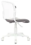 Кресло детское Бюрократ CH-W296NX белый TW-15 сиденье серый Neo Grey сетка/ткань крестов. пластик белый пластик белый