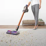 Пылесос Dyson V10 Absolute Extra 525Вт оранжевый/серый