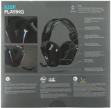 Наушники с микрофоном Logitech G733 Lightspeed черный накладные Radio оголовье (981-000864)