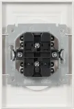 Розетка силов. IEK Brite РС12-2-БрБ BR-R20-10-K01-F 2розет. двойн. скрыт. IP20 белый (упак.:1шт)